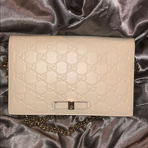 Gucci Bags - Gucci Guccissima Mini Chain Bag OFFWHITE Gucci Bags - Gucci Guccissima Mini Chain Bag OFFWHITE